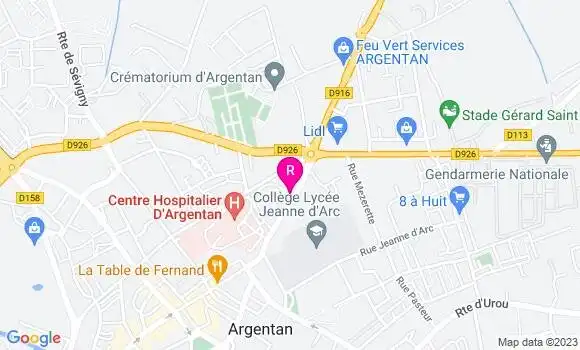 Localisation Restaurant  Pizza Presto