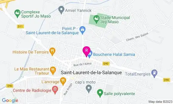Localisation Restaurant  Le Mad