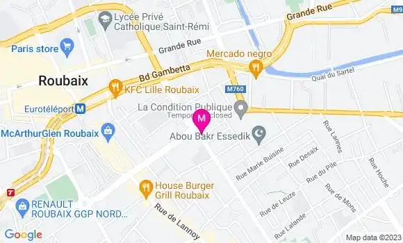Localisation Restaurant  Layali El Cham
