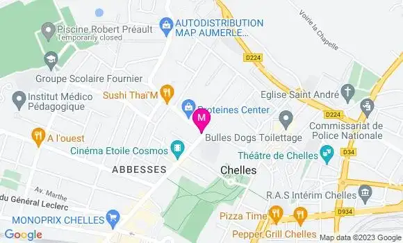 Localisation Restaurant  King Food