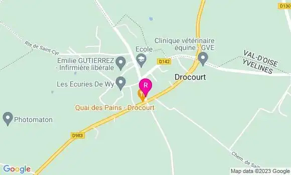 Localisation Restaurant  Le Traiteur du Vexin
