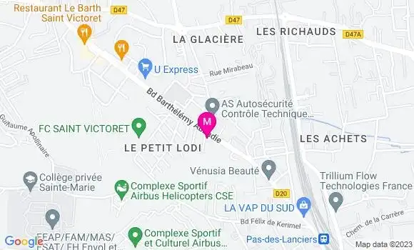 Localisation Pizzeria Allo Pizza