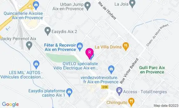 Localisation Restaurant  O