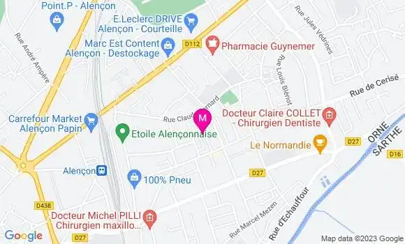 Localisation Restaurant  Au Gout du Jour