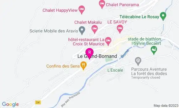 Localisation Restaurant  Le Coin Gourmand