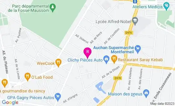 Localisation Restaurant Tacos Frenchy Tacos