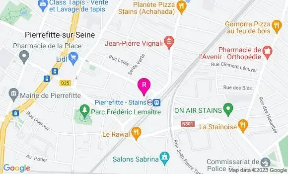 Localisation Restaurant  Allo Pizza