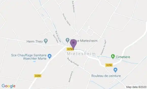 Localisation Restaurant  Au Tilleul