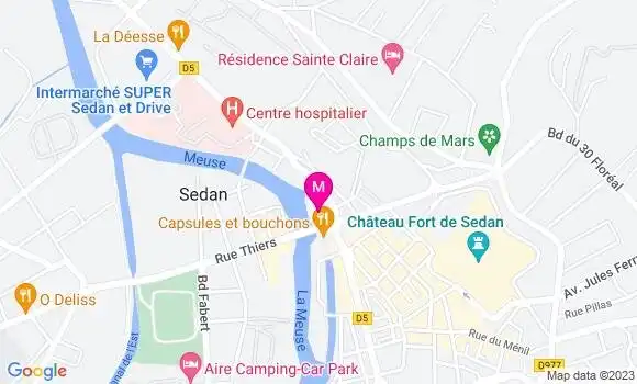Localisation Restaurant Grill La Grillade de Turenne