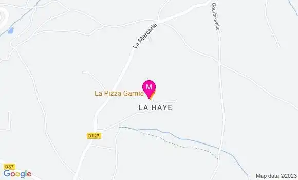 Localisation Pizzeria La Pizza Garnie