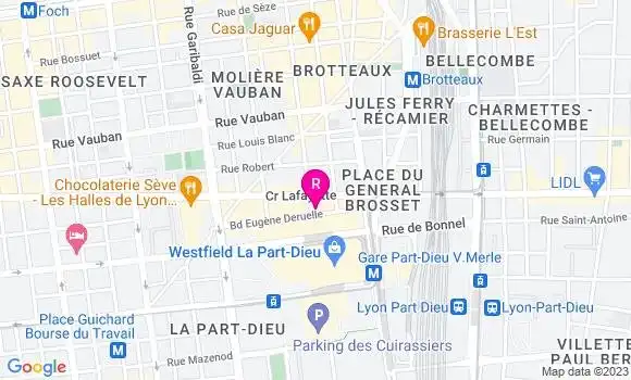 Localisation Restaurant  La Fine Touch