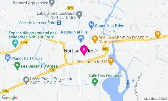 Localisation Sandwicherie Chez Alice