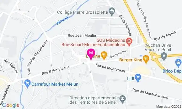 Localisation Restaurant  Original Taste Burger
