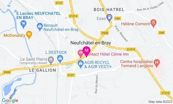 Localisation Restaurant  Royal Food