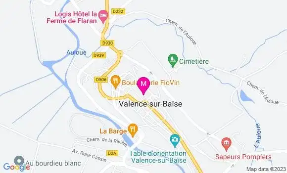 Localisation Restaurant  La Table d