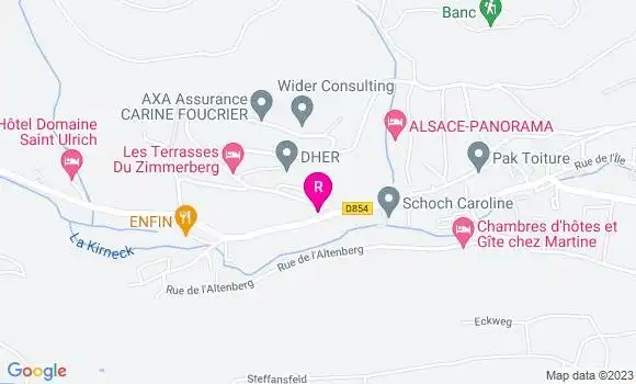 Localisation Restaurant Chinois Yin Traiteur