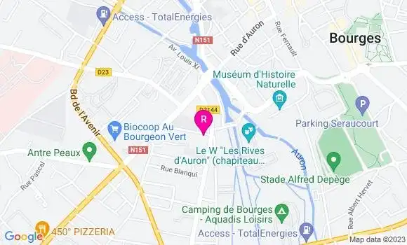 Localisation Restaurant  Fortime