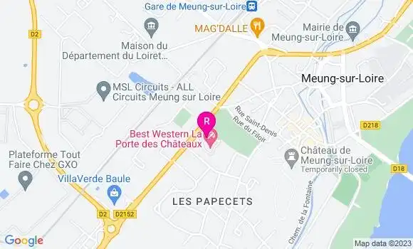 Localisation Restaurant  Le Carrousel