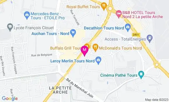 Localisation Restaurant  Le Big S