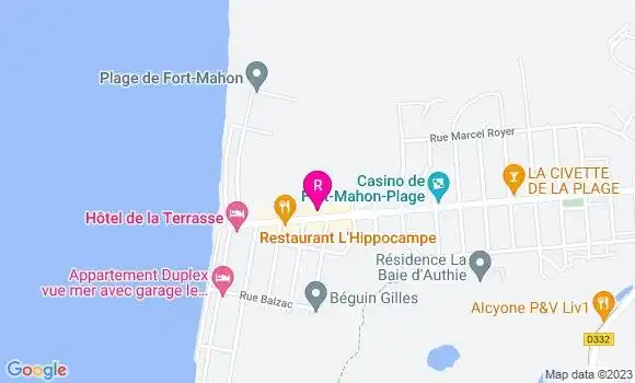 Localisation Restaurant  Au Croq