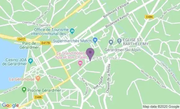 Localisation Brasserie du Grizzly
