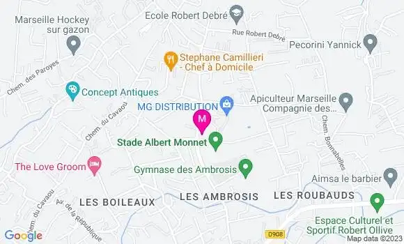 Localisation Restaurant  La Fourchette d