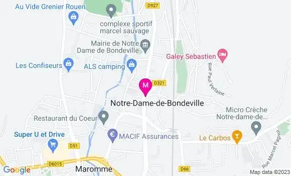 Localisation Restaurant  Chez Wam Food