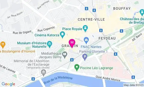 Localisation Restaurant  Les 3 M