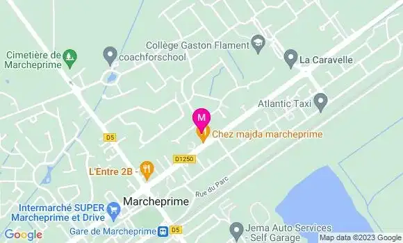 Localisation Restaurant  Chez Majda