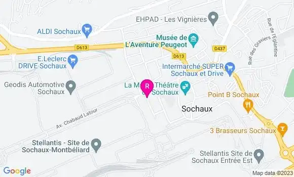 Localisation Restaurant  1001 Saveurs