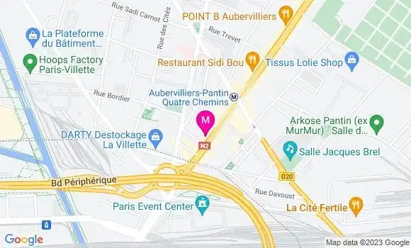 Localisation Restaurant  Chicken