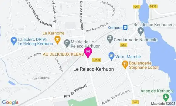 Localisation Au Delicieux Kebab
