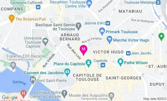 Localisation Restaurant  O Saveurs du Tibet