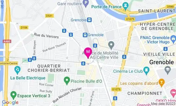 Localisation Restaurant  Ma Petite Dame