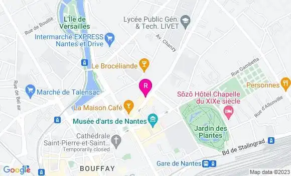 Localisation Fast Food Subway
