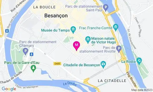 Localisation Restaurant Végétarien La Citronnade