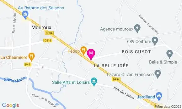Localisation Restaurant Africain Royal Food