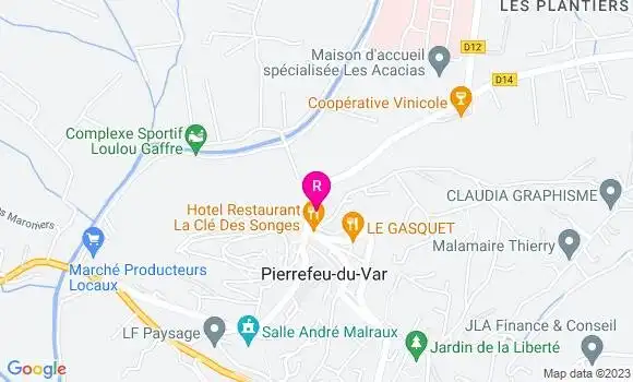 Localisation Pizzeria Reste O Braises