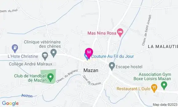 Localisation Restaurant Grec Snack le Ventoux