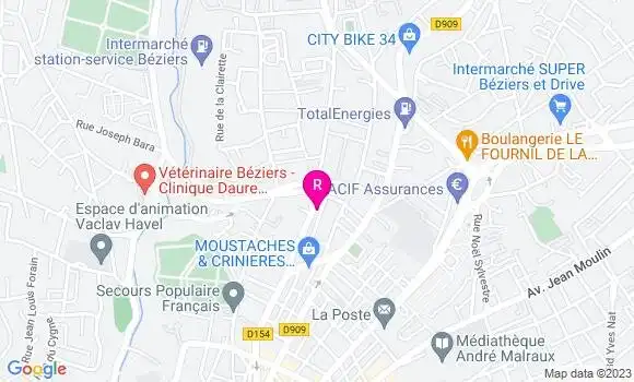 Localisation Pizzeria Pizza de la Font Neuve
