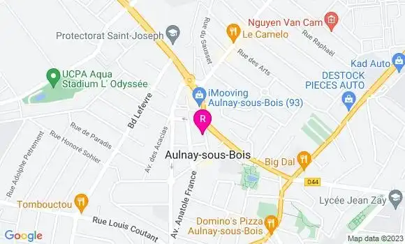 Localisation Restaurant  O