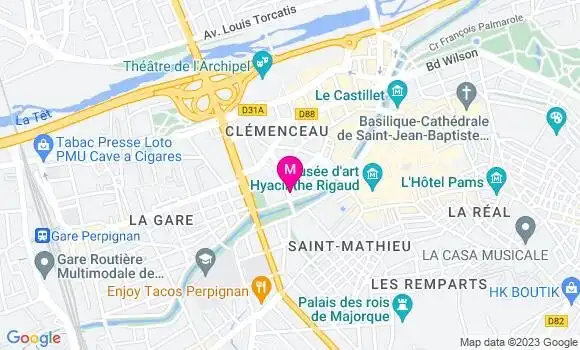 Localisation Restaurant Libanais L