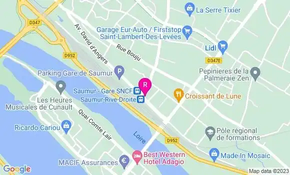 Localisation Sandwicherie 2 Minutes d