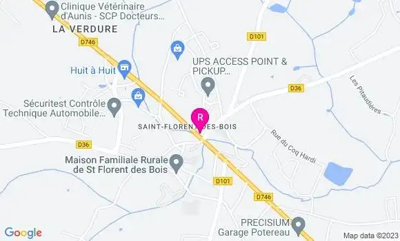 Localisation Restaurant  Le Double M