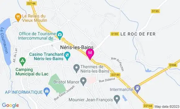 Localisation Restaurant  Le Croq