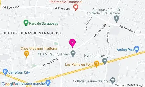 Localisation Restaurant  L