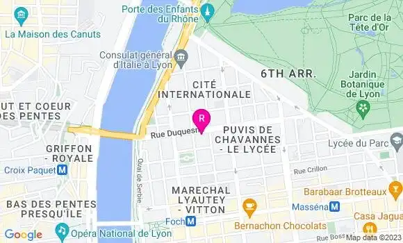 Localisation Restaurant  Kendal