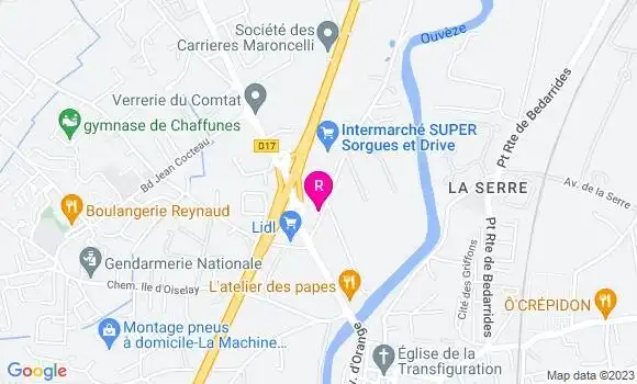 Localisation Restaurant Tacos Burger et Tacos