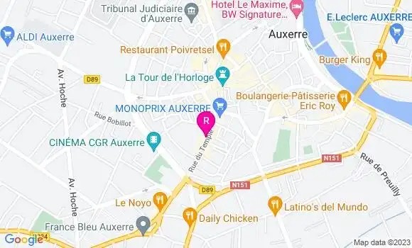 Localisation Restaurant  Asie Royale