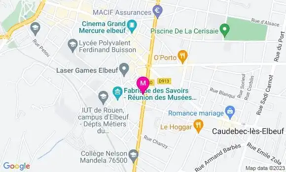 Localisation Pizzeria Le Four à Bois